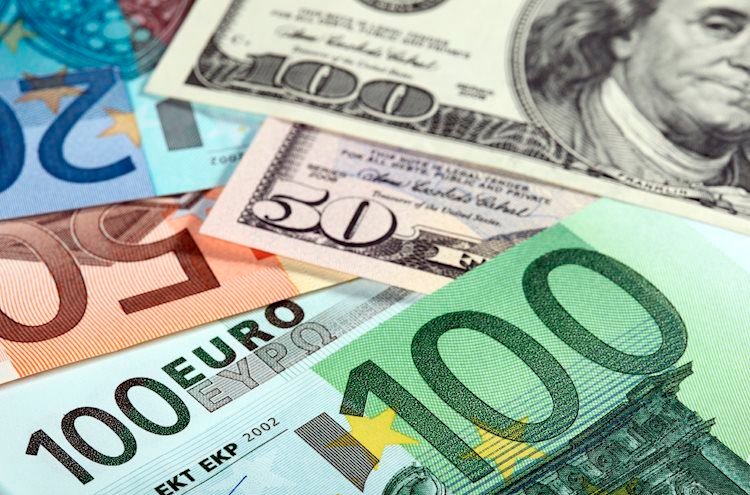 EUR/USD struggles to lure buyers, remains below mid-1.1000s amid modest USD uptick