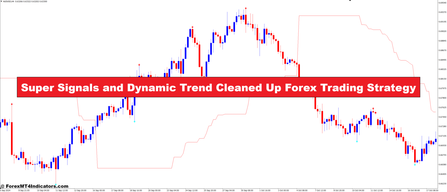 Super Signals and Dynamic Trend Cleaned Up Forex Trading Strategy