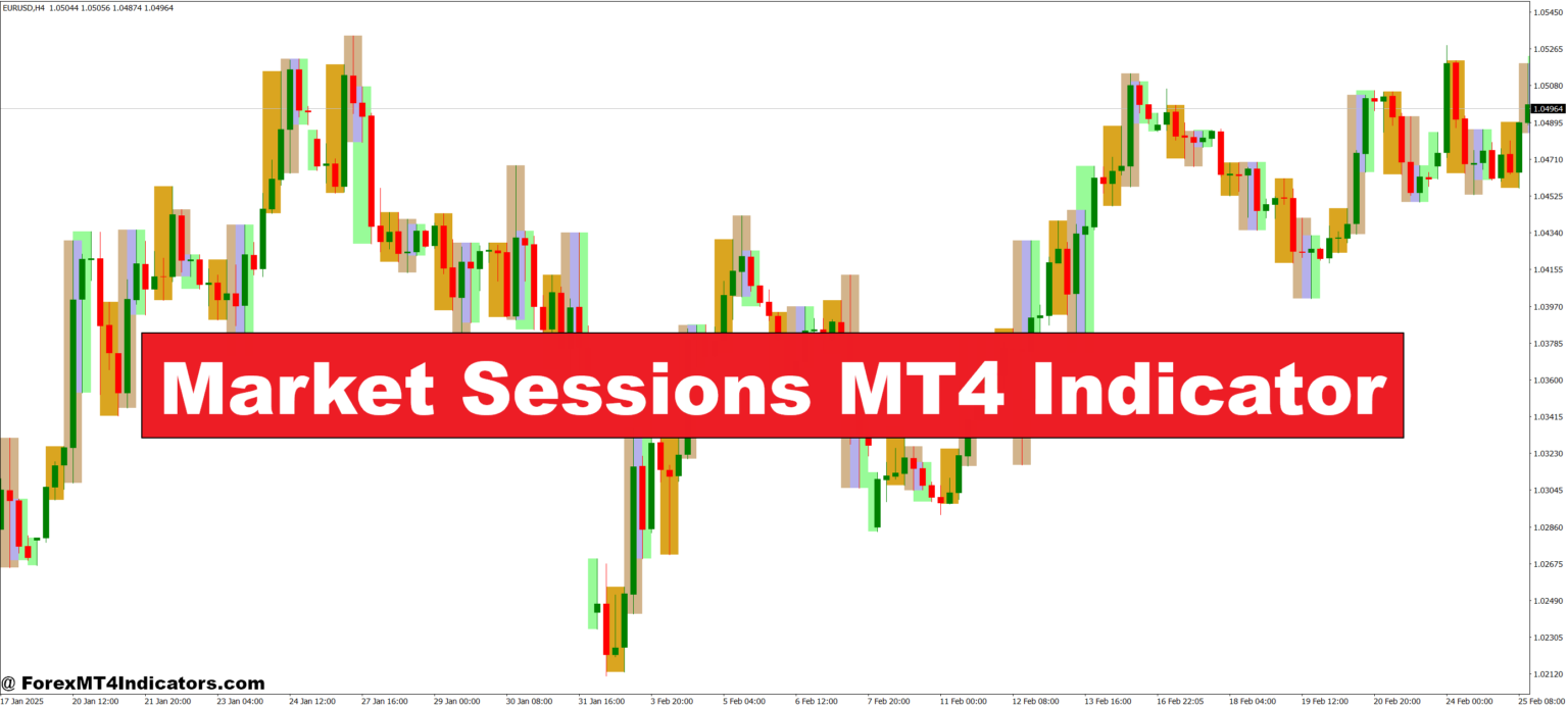 Market Sessions MT4 Indicator – ForexMT4Indicators.com