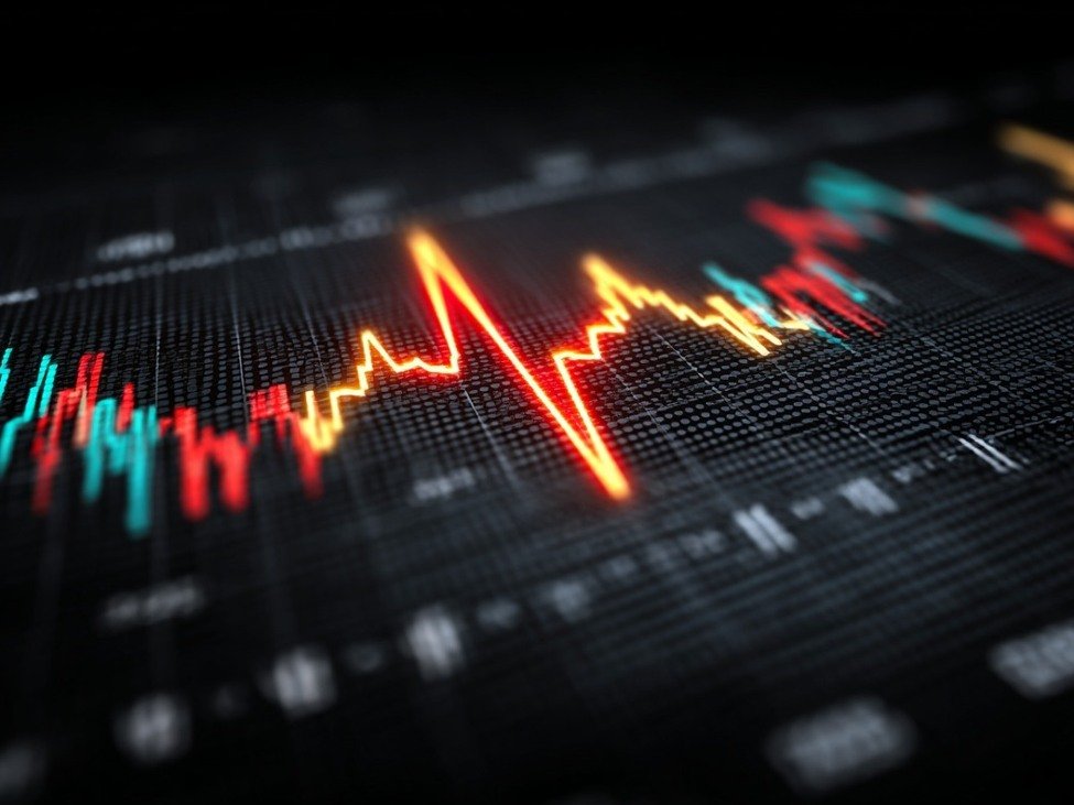 US stock markets start flat and finish flat