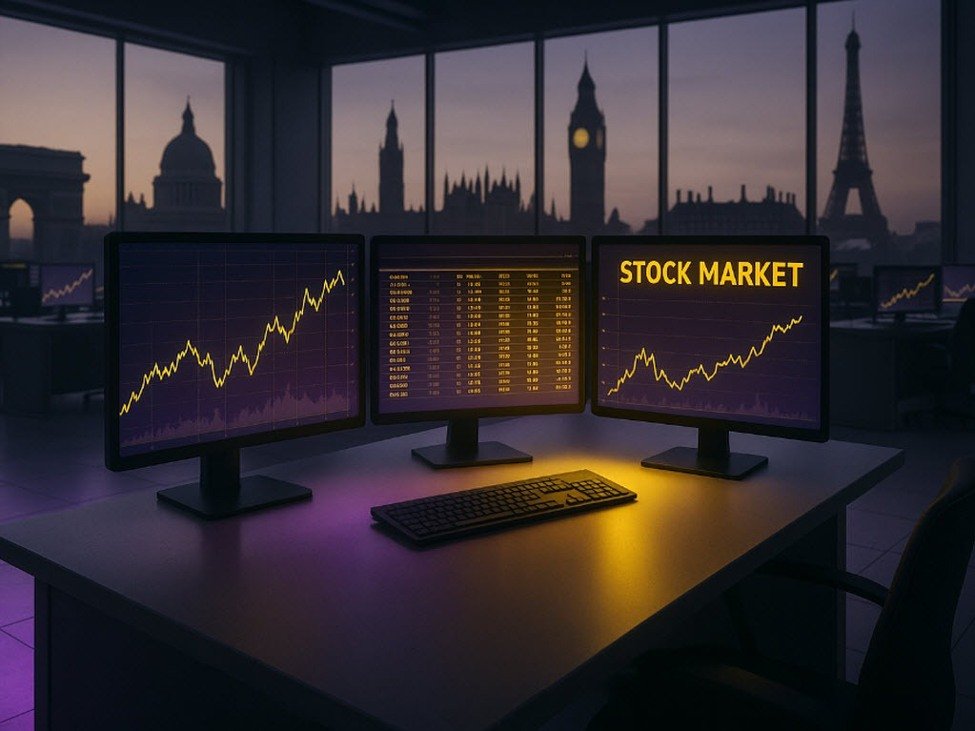 European indices close higher on the day for the week