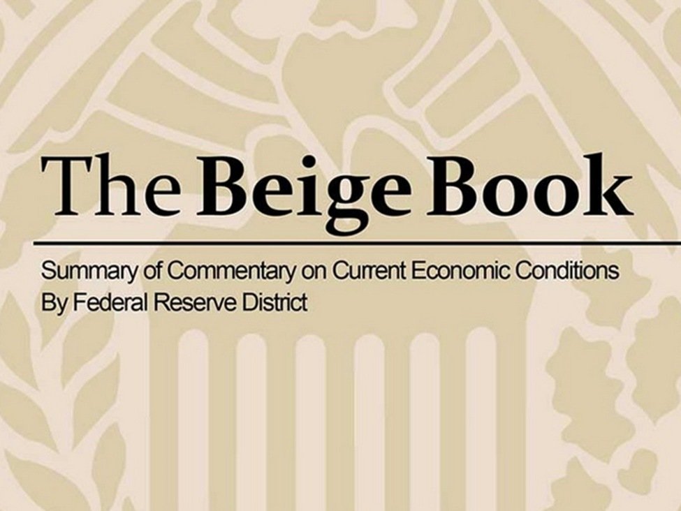 Beige Book: Overall activity increased at slight-to-modest pace in most districts