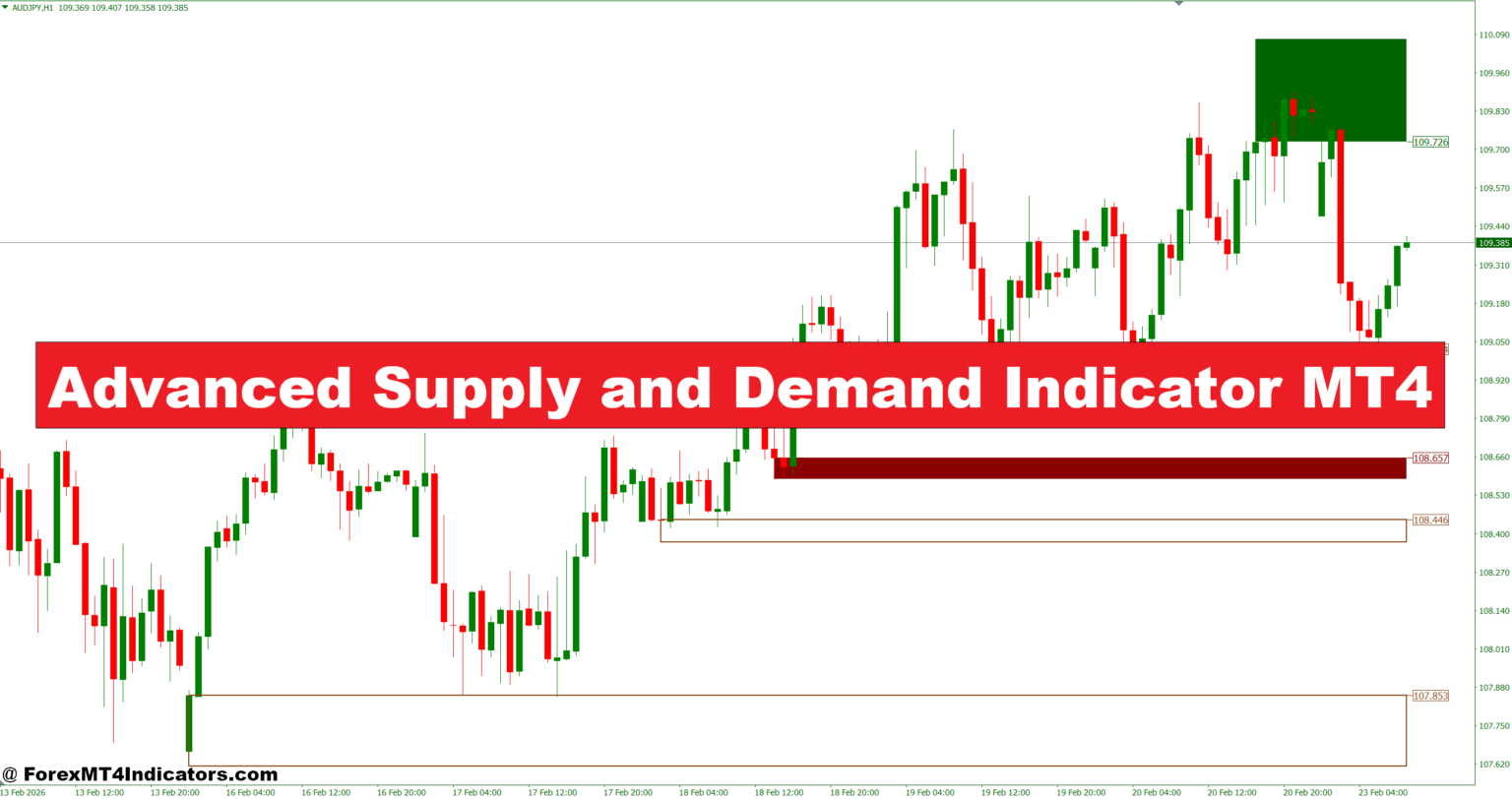 Advanced Supply and Demand Indicator MT4
