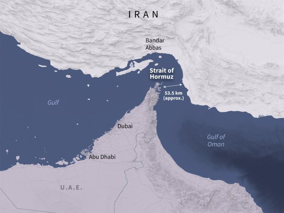 Iran military command says it’s closing the Strait of Hormuz due to ceasefire violations