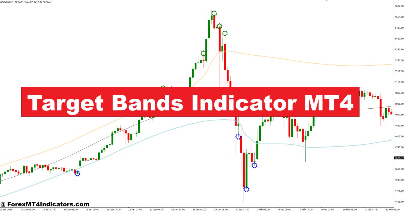 Target Bands Indicator MT4 – ForexMT4Indicators.com