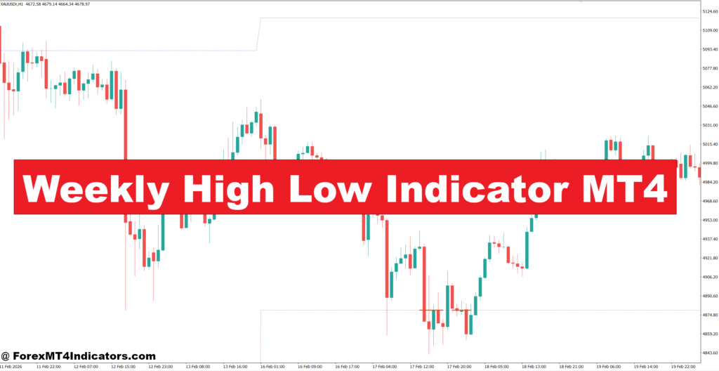 Weekly High Low Indicator MT4