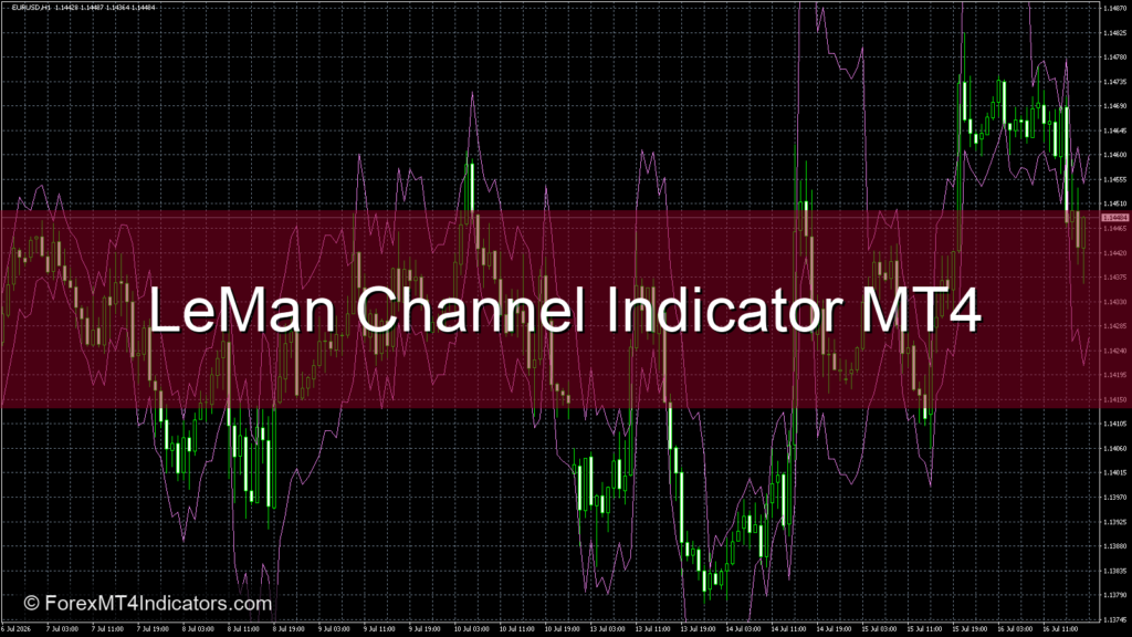 LeMan Channel Indicator MT4: Settings and Trading Guide