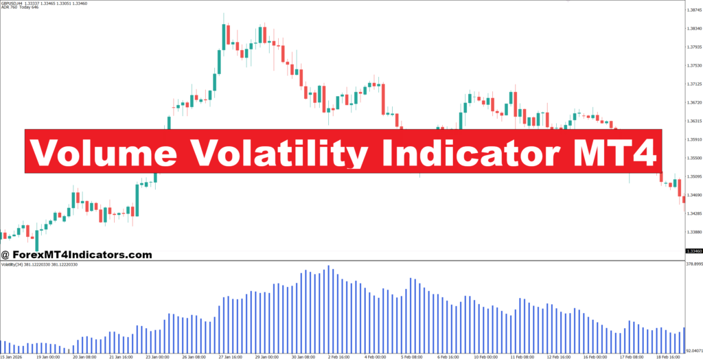 Volume Volatility Indicator MT4 – ForexMT4Indicators.com