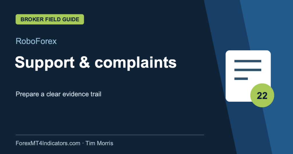 RoboForex Support and Complaints: Contacts and Evidence